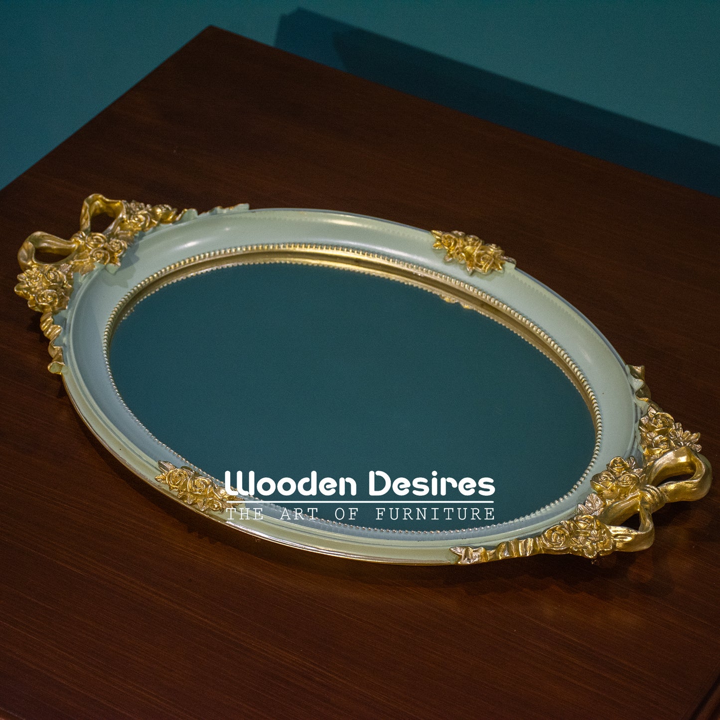 Luxury Mirror Serving Tray