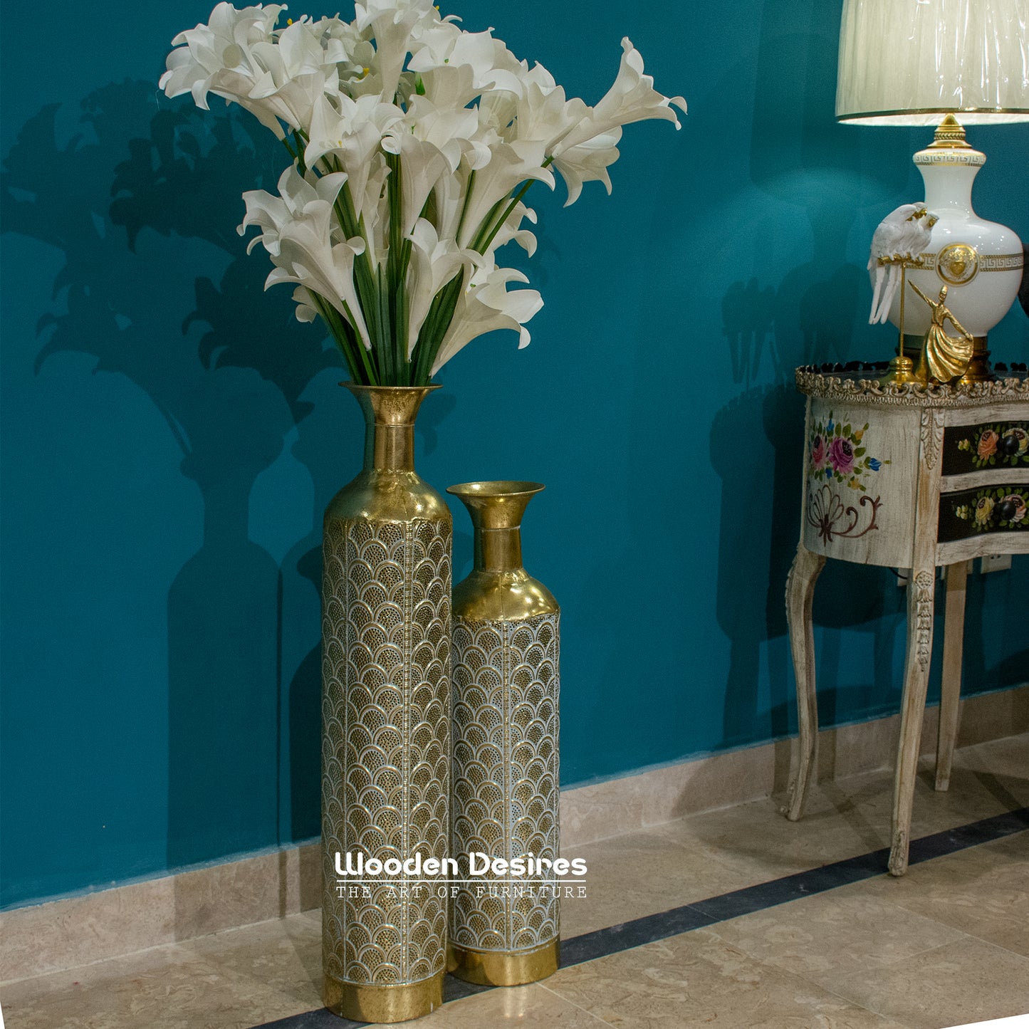 Designer Luxury Floor Vase Set