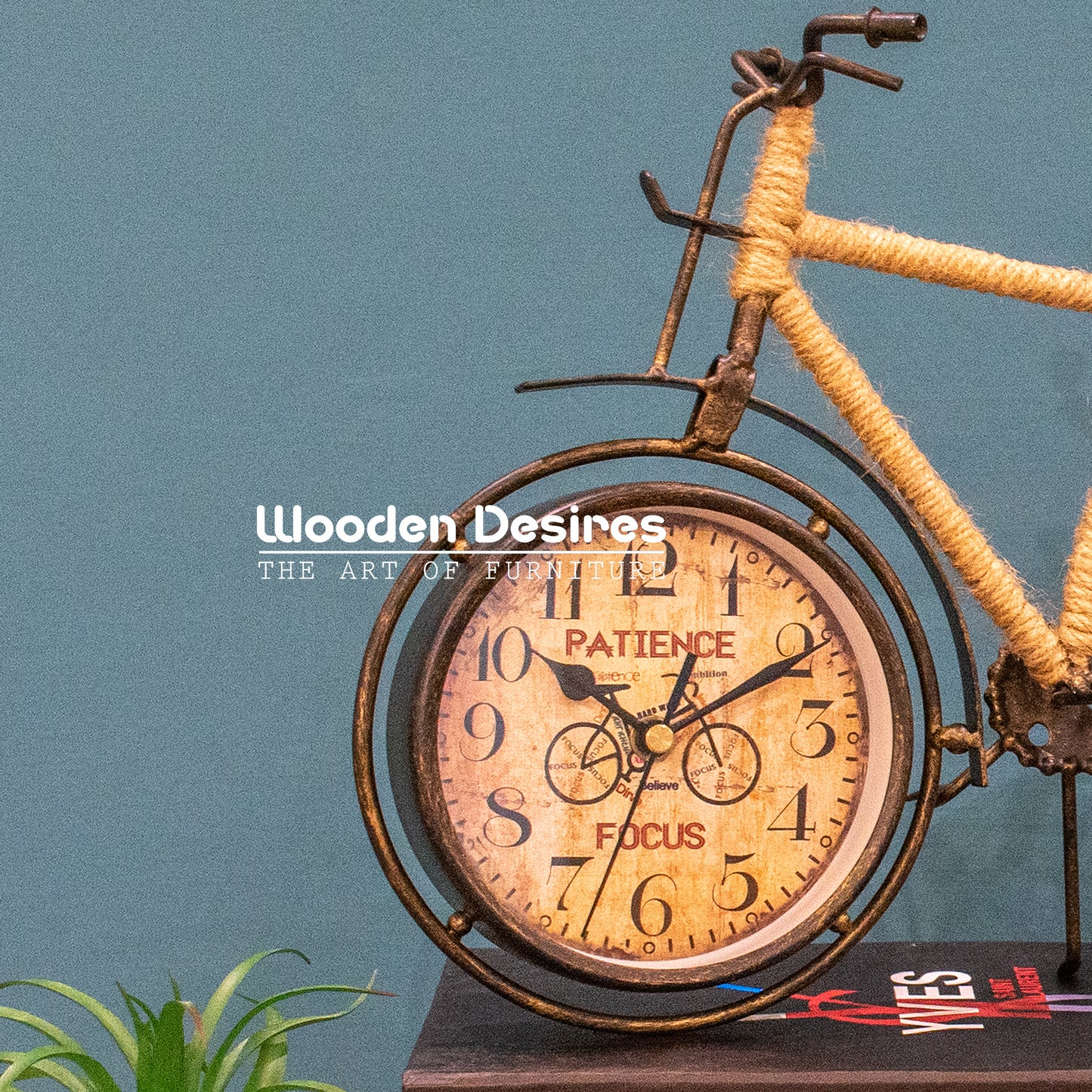 Retro Bike Clock for Home Decor