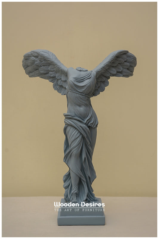 Resin Winged Sculpture