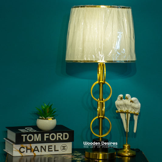 Modern Metal Table Lamps (Pair)