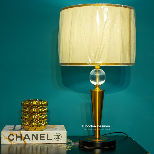 Modern Cone Side Table Lamps (Pair)