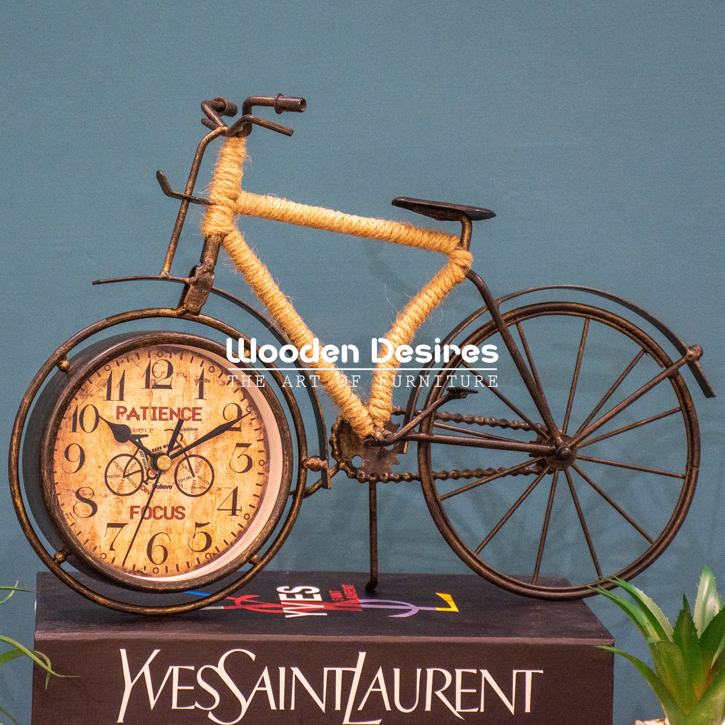 Retro Bike Clock for Home Decor